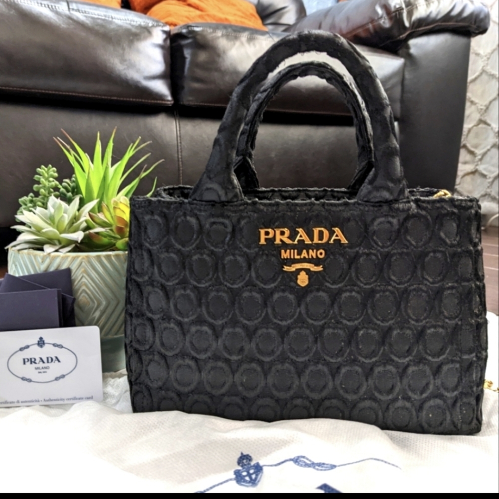 Prada black mini tote - Picture 3 of 15